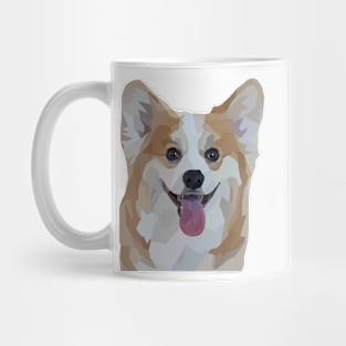 Awesome Corgi Dog Cute Geometric Puppy Mug